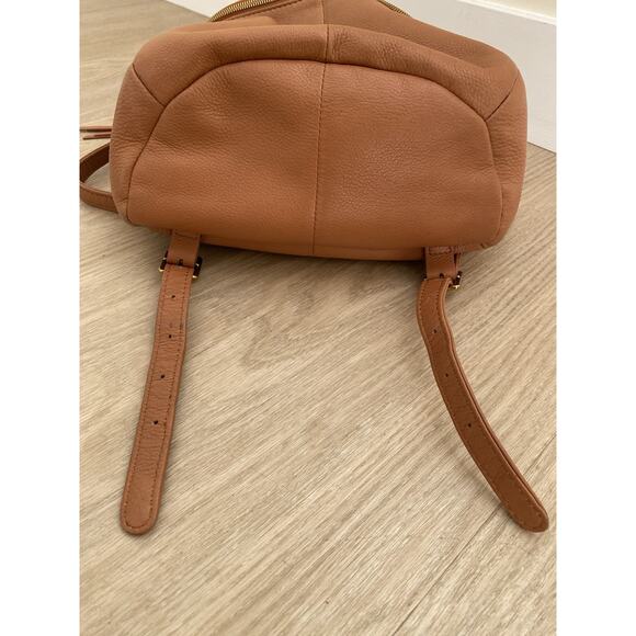 Hobo River Leather Backpack Whiskey Camel Tan Boho Cottagecore Preppy - Picture 12 of 16